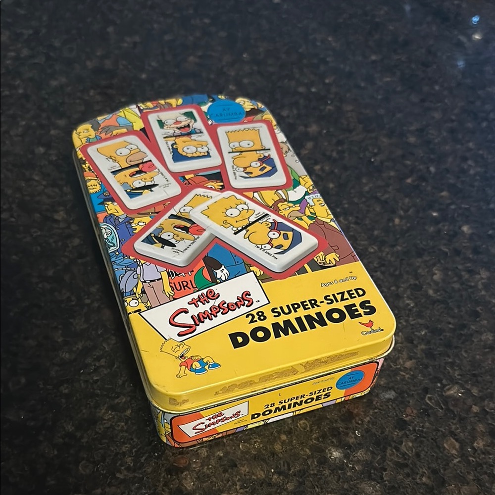 The Simpsons Super-Sized Dominoes Set
